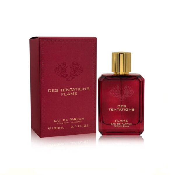 Fragrance World Des Tentations Flame Edp 100Ml Hombre (Versace Eros Flame)